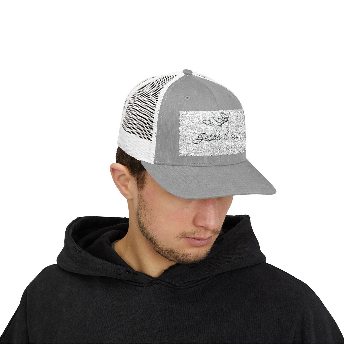 Jesus is Alive Snapback Trucker Cap - Faith-Inspired Stylish Headwear