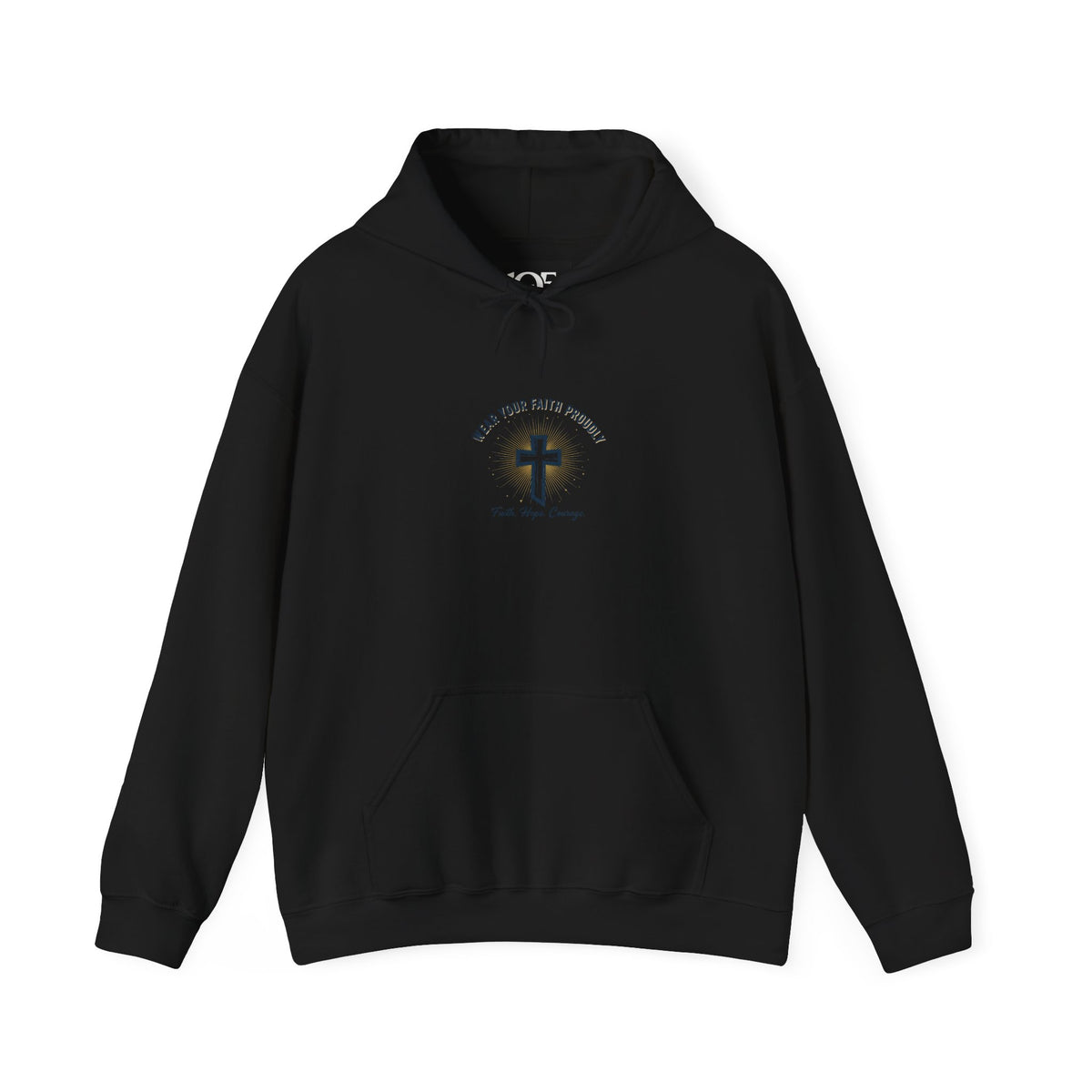 Saved By Grace Christian Hoodie, Inspirational Faith Apparel, sunset minimalist hoodie, southwestern art print, minimalist mesa