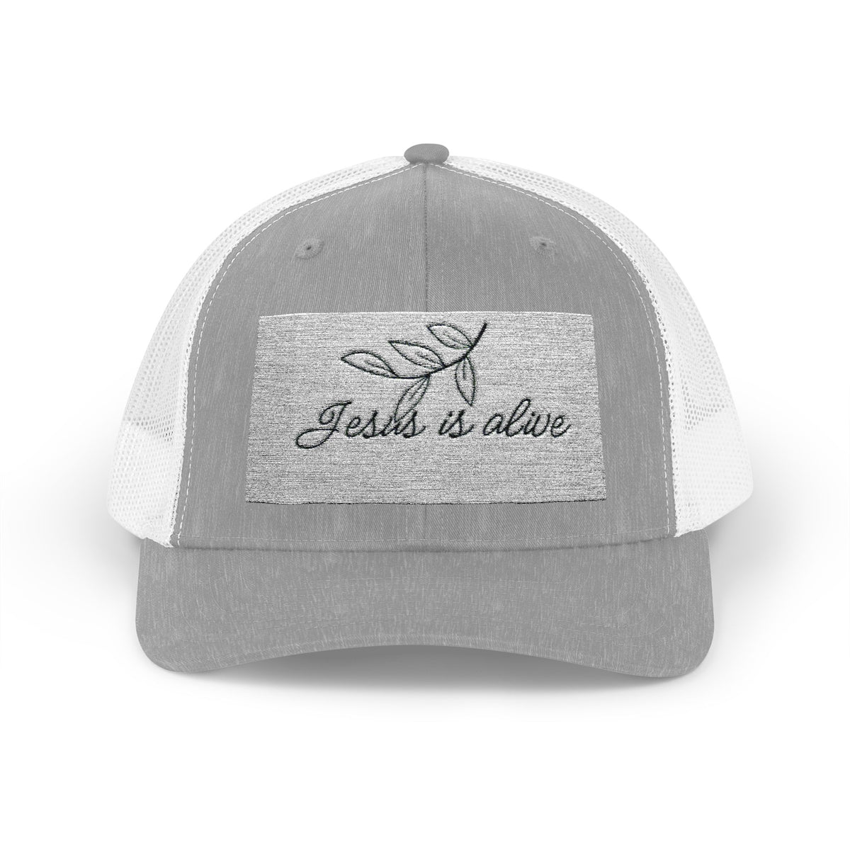 Jesus is Alive Snapback Trucker Cap - Faith-Inspired Stylish Headwear